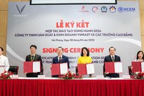 VinFast hợp tác đào tạo Cao đẳng chuyên ngành Cơ điện tử và Kỹ thuật ô tô