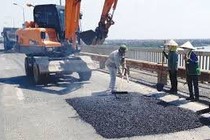 Công nghệ bê tông tối ưu sửa cầu Thăng Long