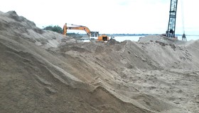 Hà Nội: Chốt đấu giá 3 mỏ cát với giá cao gấp trăm lần khởi điểm