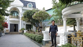 Cận cảnh biệt thự 1.000 m2 của NSƯT Quang Tèo