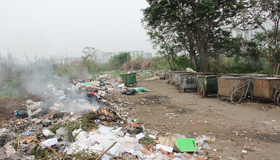 Tràn lan rác thải ô nhiễm vùng ven đô Hà Nội 