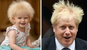 Bé Layla và Thủ tướng Anh Boris Johnson