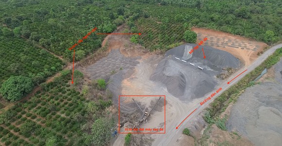 Đắk Lắk: Mỏ đá của Công ty Hoàng Vũ gây ô nhiễm môi trường 