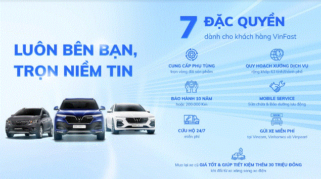 7 đặc quyền dành riêng cho chủ xe VinFast ảnh 1 7 đặc quyền dành riêng cho chủ xe VinFast ảnh 1