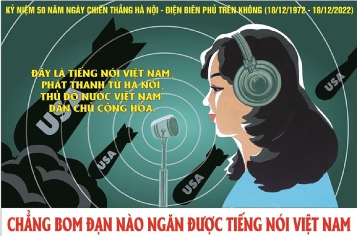 Ấn tượng tranh cổ động 50 năm Chiến thắng Hà Nội - Điện Biên Phủ trên không ảnh 5