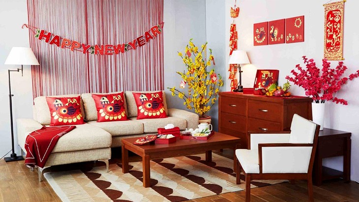 5 kiểu bày trí nhà cửa đón Tết đơn giản, cực đẹp ảnh 3 5 kiểu bày trí nhà cửa đón Tết đơn giản, cực đẹp ảnh 3