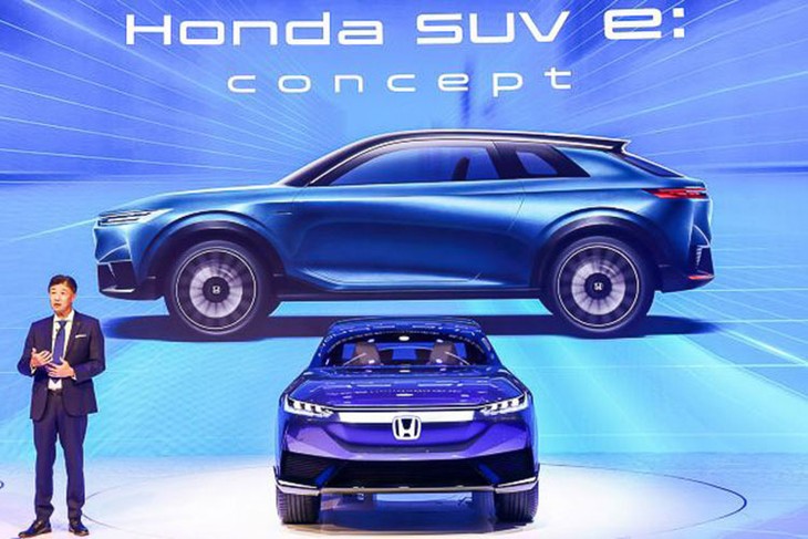 Honda anunció repentinamente el nuevo modelo EV SUV e concept Honda anunció repentinamente el nuevo modelo EV SUV