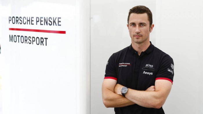 Dane Cameron (quốc tịch Mỹ), một trong 2 tay đua của Porsche Penske Motorsport. ảnh 3 Dane Cameron (quốc tịch Mỹ), một trong 2 tay đua của Porsche Penske Motorsport. ảnh 3