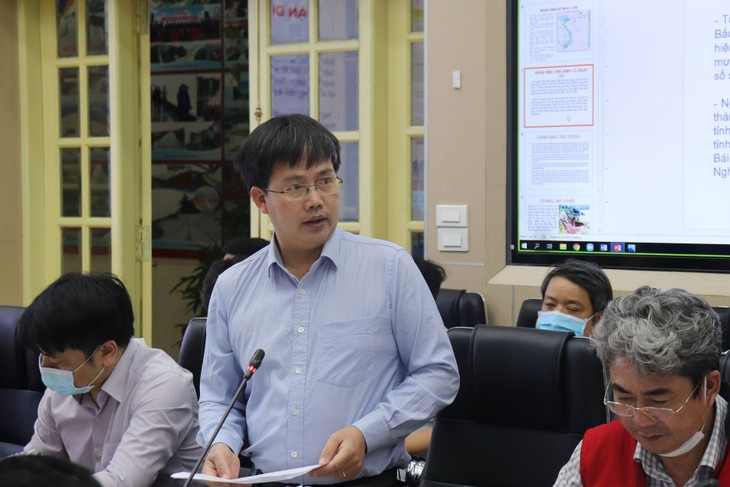 Áp thấp nhiệt đới đang mạnh lên thành bão, rạng sáng mai đổ bộ đất liền - 1 Áp thấp nhiệt đới đang mạnh lên thành bão, rạng sáng mai đổ bộ đất liền - 1