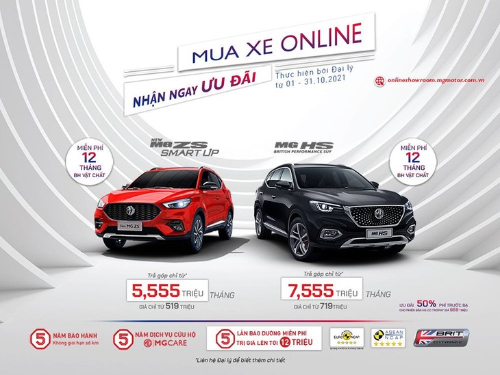 MG Việt Nam thử nghiệm nền tảng mua sắm online ảnh 1