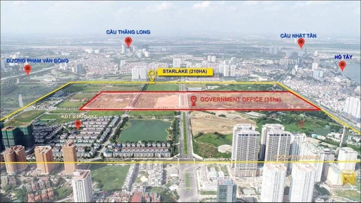 Dải Ngân Hà Xanh Thăng Long đoạt giải ý tưởng quy hoạch, kiến trúc trụ sở bộ ngành tại Hà Nội ảnh 1