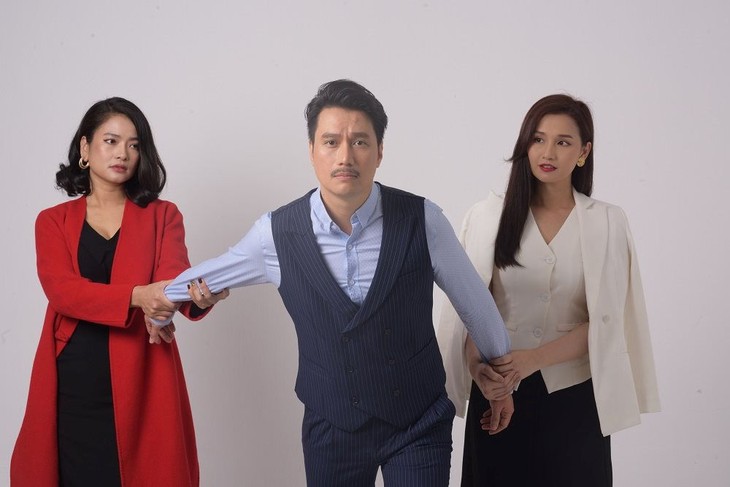 Sự phức tạp, rối ren trong mối quan hệ phim “Chồng cũ, vợ cũ, người yêu cũ”. Ảnh VTV 891_8835.jpg