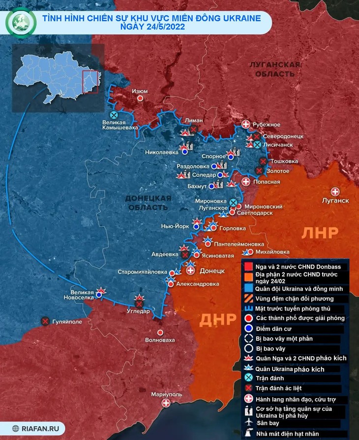 Nga giành quyền kiểm soát 2 thành phố Lima và Svetlodarsk ở Donetsk ảnh 1