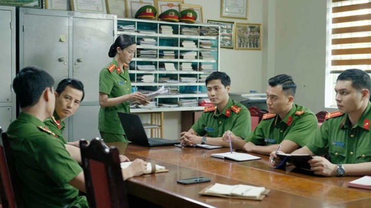 “Đấu trí”- phim về đại án nâng giá kit test lên sóng VTV1 ảnh 5 dau-tri-2.jpg