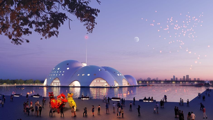 Thiết kế nhà hát Opera ở Hồ Tây có gì đặc biệt? ảnh 1 Thiết kế nhà hát Opera ở Hồ Tây có gì đặc biệt? ảnh 1