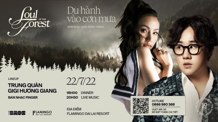 Soul of the Forest 4: “Du hành vào cơn mưa” với Trung Quân và GiGi Hương Giang. ảnh 1 Soul of the Forest 4: “Du hành vào cơn mưa” với Trung Quân và GiGi Hương Giang. ảnh 1