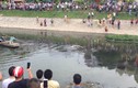 Clip: Tên trộm xe máy bơi dưới sông Tô Lịch thoát thân