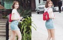 Hot Face sao Việt 24h: Ngọc Trinh mặc váy ngắn cũn dạo phố