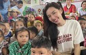 Hoa hậu Thùy Tiên tích cực đi thiện nguyện sau khi được minh oan 