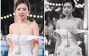 Hot girl Hà Nội mặc váy quây gây tranh cãi trong tiệc cưới