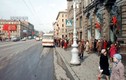 Ảnh màu hiếm về đường phố Moscow dưới thời Liên Xô