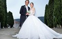 Tiểu thư 9X diện váy đính 500.000 viên pha lê trong đám cưới