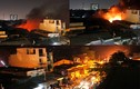 Cháy kinh hoàng xưởng sản xuất mút giữa khu dân cư