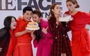 Nam Trung - Minh Hằng đón sinh nhật trên trường quay The Face 2018