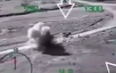 Thợ săn đêm Mi-28N dội tên lửa diệt xe IS đang chạy