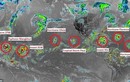 Cảnh báo nguy hiểm: 9 cơn bão mạnh hoạt động cùng một lúc trên toàn cầu