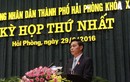 Ông Nguyễn Văn Tùng được bầu giữ chức Chủ tịch UBND Hải Phòng
