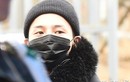 G-Dragon đeo khẩu trang kín mặt tới doanh trại nhập ngũ