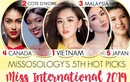 Tường San bất ngờ được dự đoán đăng quang Hoa hậu Quốc tế 2019