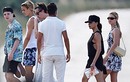 Gia đình Beckham và con dâu tương lai đi nghỉ dưỡng ở Italy
