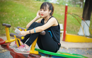 Ngắm hot girl Việt “trên tay” điện thoại Gionee M5 mini giá rẻ