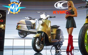 MV Agusta Ampelio - scooter điện có thể đổi pin "bắt tay" cùng Kymco