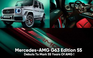 Mercedes-AMG G63 Edition 55 chỉ 10 chiếc, hơn 12 tỷ tại Việt Nam