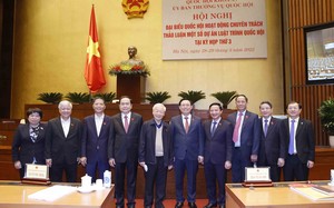 Hình ảnh Tổng Bí thư Nguyễn Phú Trọng dự hội nghị đại biểu Quốc hội chuyên trách