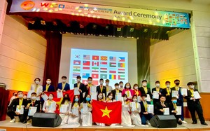 Đoàn Việt Nam “gặt hái” HCV Olympic Phát minh Sáng chế Thế giới 2022