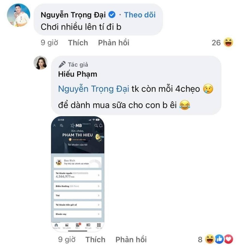 Dang anh ca do bong da len Facebook, vo Ho Tan Tai len tieng-Hinh-2