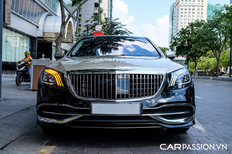 Đại gia Sài Gòn chi 280 triệu sơn xe sang Mercedes-Maybach S560