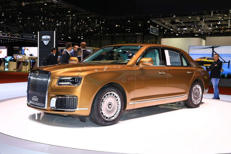 Aurus Senat - “Rolls-Royce cua nguoi Nga” se co gia 5,6 ty dong