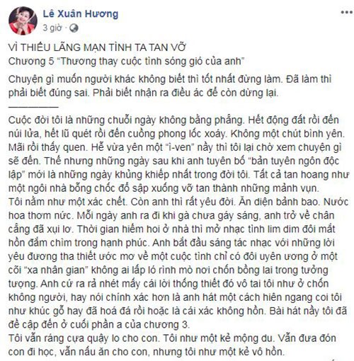 Xuan Huong ke tiep chuyen mo am cua MC Thanh Bach va chang cat toc-Hinh-2
