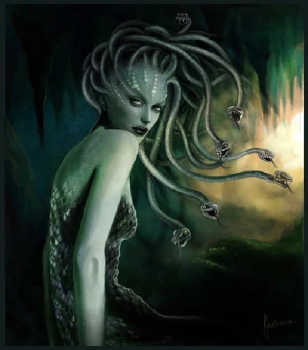 Truyền thuyết về Nữ thần đầu rắn Medusa