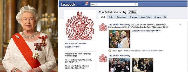 He lo tai khoan Facebook bi mat cua Nu hoang Elizabeth II-Hinh-4