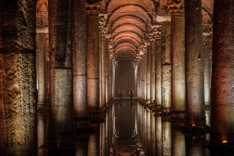 The coffin containing the monster Medusa is located below the capital Istanbul