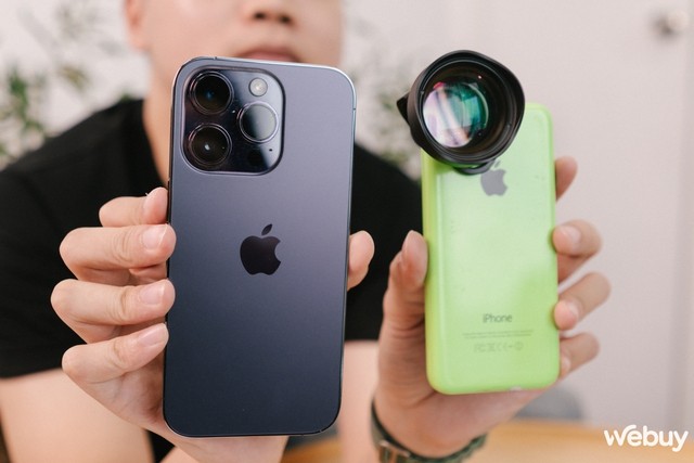 Ống kính Ulanzi giúp iPhone 5C chụp đẹp hơn iPhone 14