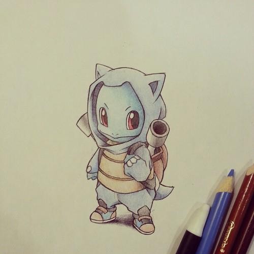 Hình vẽ Pokemon đẹp cute dễ thương đáng yêu nhất