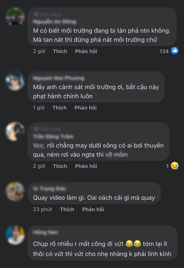 Người đàn ông vứt ảnh cưới xuống sông gây xôn xao