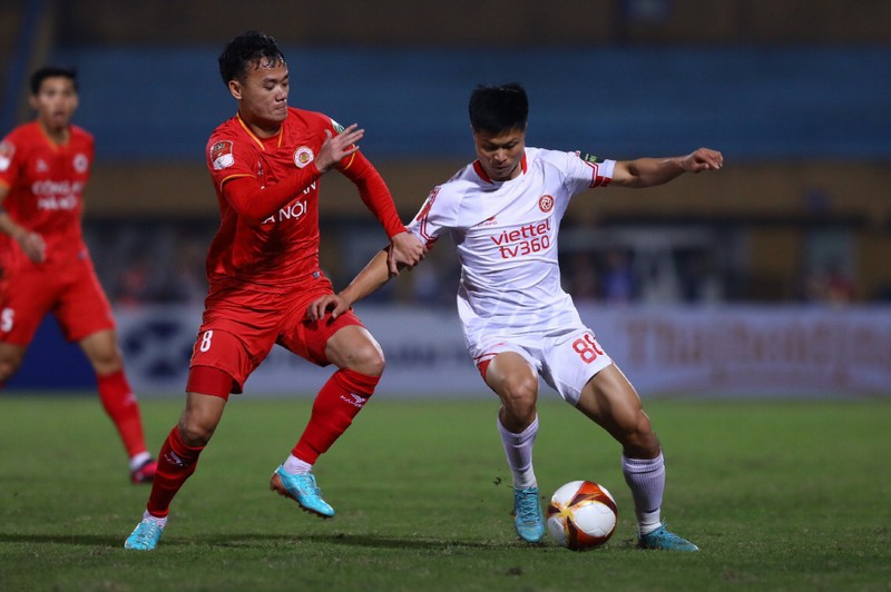 Thua Viettel, CLB Cong and Ha Noi have won 2 games in the V-League-Hinh-4